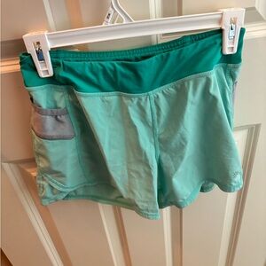 Athleta Green Shorts